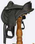 Horse English Treeless Saddle Hilason Endurance Trail Pleasure Leather