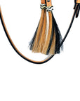 Western Horse Headstall Tack Bridle American Leather Braided Oil Hilason