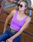 SUPPORT TANK | DARK ORCHID