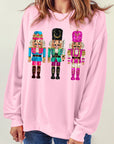 Christmas Nutcracker Drop Shoulder Sweatshirt