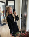 Black Velvet Party Dress