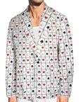 Vegas Blackjack Men's Western Blazer