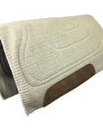 Woven Top Saddle Pads with 100% Wool