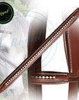 ExionPro Elegant Tiny Sparkling Crystal Padded Browband