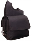 Brown Nylon Pommel Horse Saddle Bag Western Tack By Weaver Leather