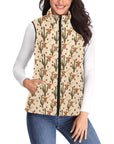 Longhorn Cactus Women's Western Puffy Vest