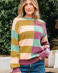 Isabelle Ribbed Edge Casual Sweater
