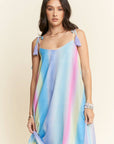 Ombré Rainbow Maxi with Tassles