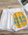 High noon checkered Women's Casual Shorts