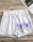 Noon drink neon Print Women's Casual Shorts