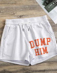 Dump him Print Women's Casual Shorts