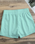 Howdy bitches turquoise Print Women's Casual Shorts