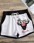 Leopard banquet rodeo Women's Casual Shorts