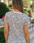 Emery Cheetah Print Top