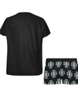Southwestern Cross Women's Western Top and Short Pajama Set