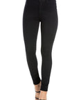 High Rise Skinny Jean in Black