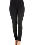 High Rise Skinny Jean in Black