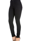 High Rise Skinny Jean in Black