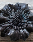 Hand Painted Leather Flowers - Carnations