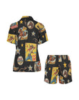 Vintage Cowgirl Collage Western Pajama Set