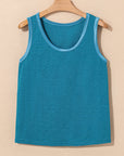 Skyla Metallic Sheen Tank Top