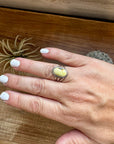 Small Ring - Size 7 - Palomino Turquoise & sterling silver