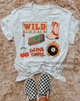 Wild Collage TEE or CREWNECK