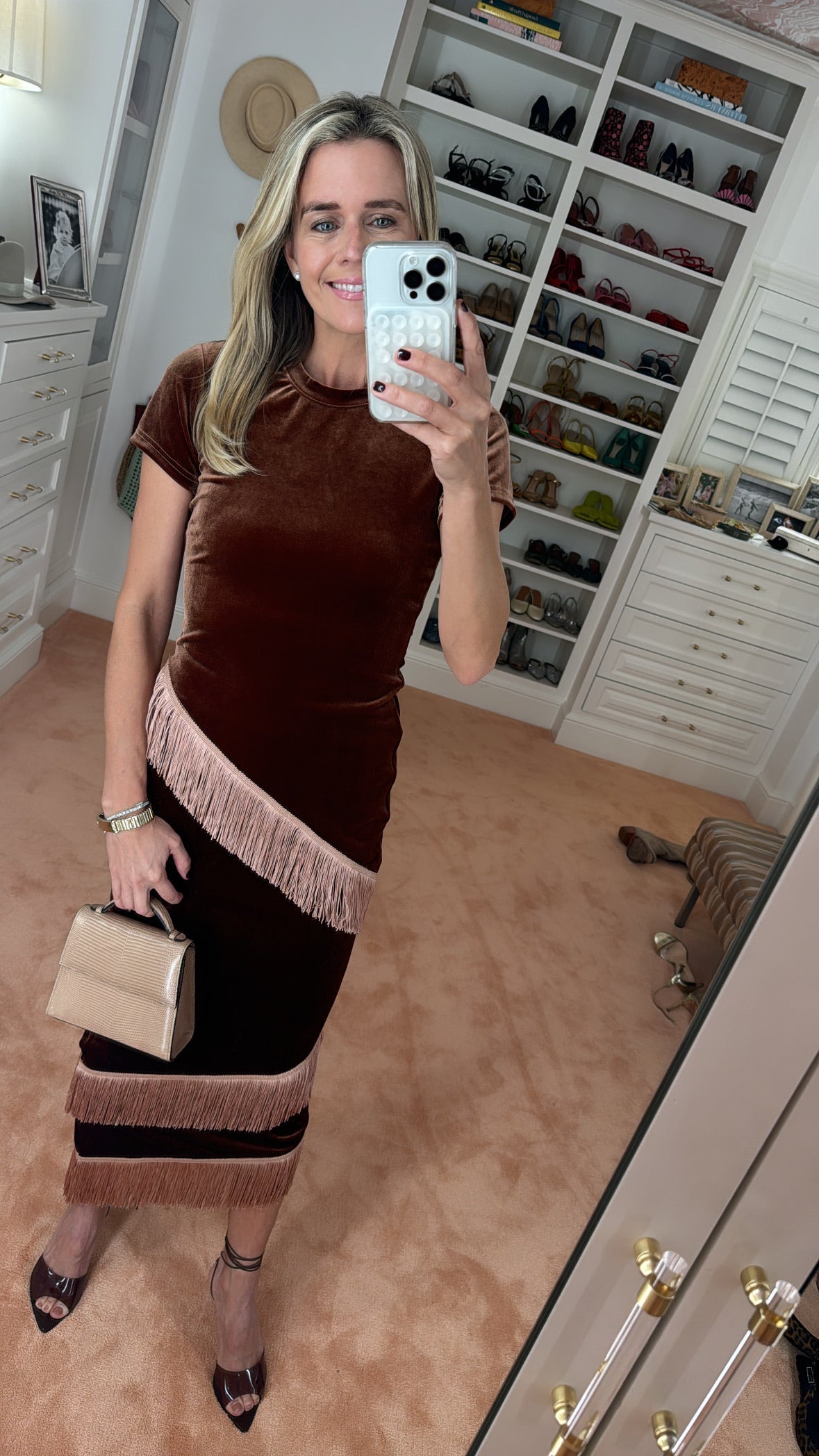 MASON'S DAUGHTER Molly Top, Velvet Fringe