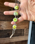 4 Stones Palomino turquoise necklace lariat