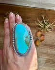Big Adjustable Sonoran Gold Ring – Native Made by Gilbert Platero