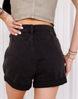 The Stella High Rise Denim Shorts
