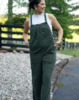 Reya Pocketed Loose Fit Corduroy Overall