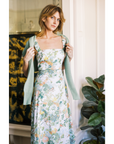 MASON'S DAUGHTER Maxi Dress, Spring Chinoiserie