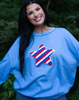 Tru Sequin Star Sweatshirt