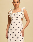 Polka Dot Ruffle Dress