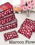 6 Piece Travel Organizer