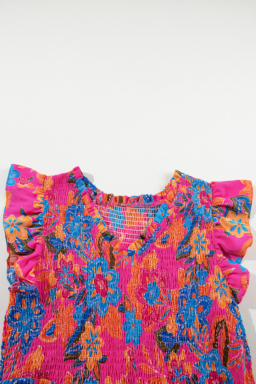 Jessie Ruffled Sleeveless Plus Size Long Dress