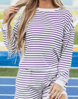 Madeline Textured Top and Shorts Set