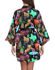 Vegas Neon Women's Lounge Kimono Robe