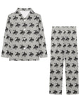 Black Bronc Boy's Western Pajama Set