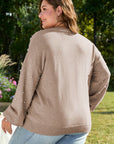 Alessia Plus Size Pearled Sweater