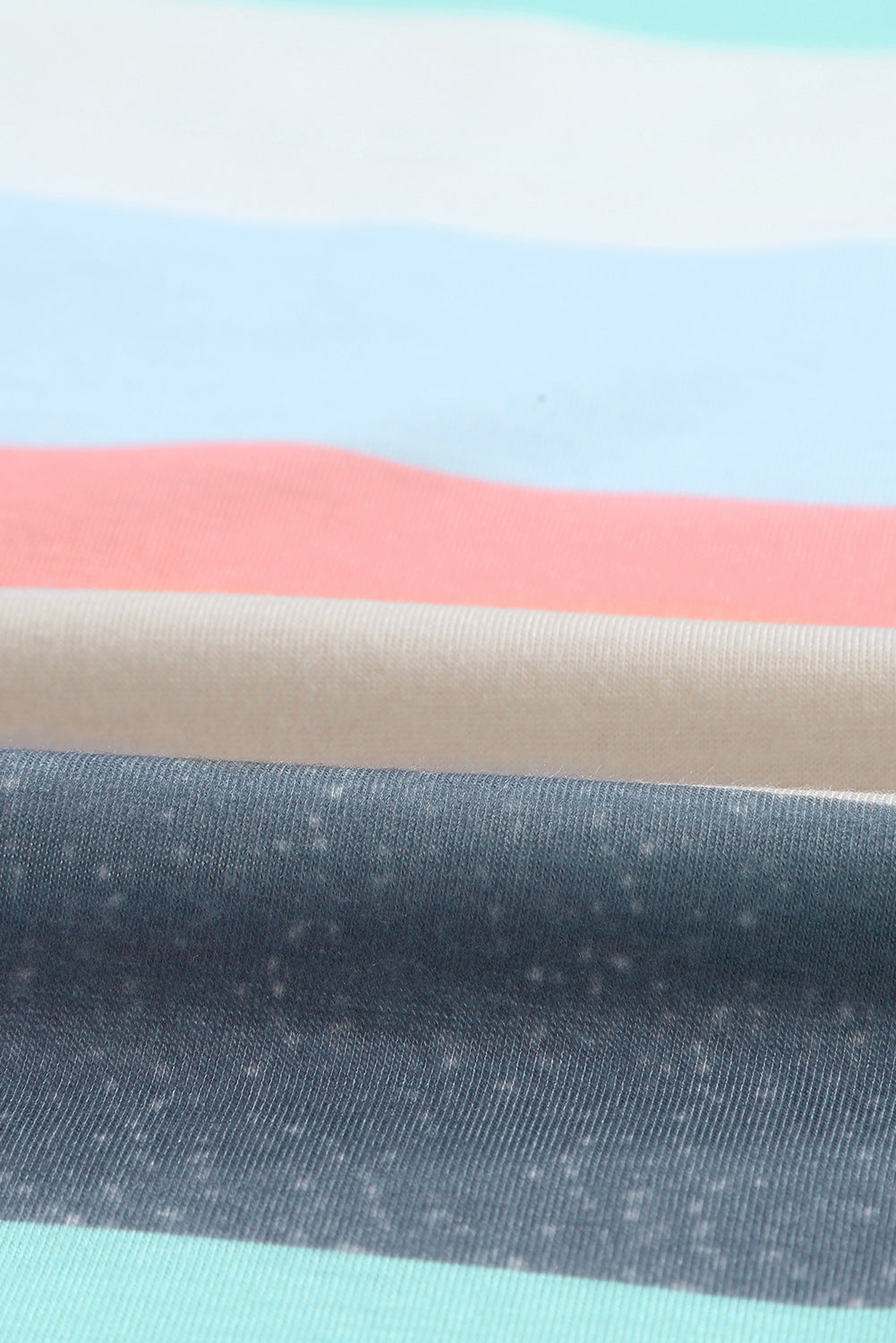 Skyla Sequin Pocket Patchwork Striped Tank Top