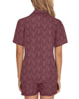 Longhorn Skull Women's Western Pajama Set