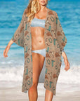 Totally Western Duster Kimono Coverup