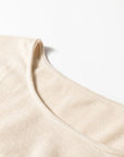 Solid Ribbed Knit Pleated Long Sleeve Top