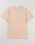 Plain Crew Neck Tee