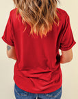 Plain Crew Neck Tee