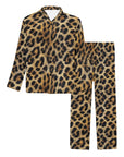 Baha Ranch Retro Pop Western Leopard Cowboy Pajamas
