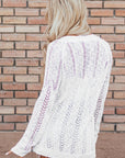 Carla Open Knit Cardigan