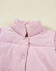 Ava Sleeve Snap Puffer Vest